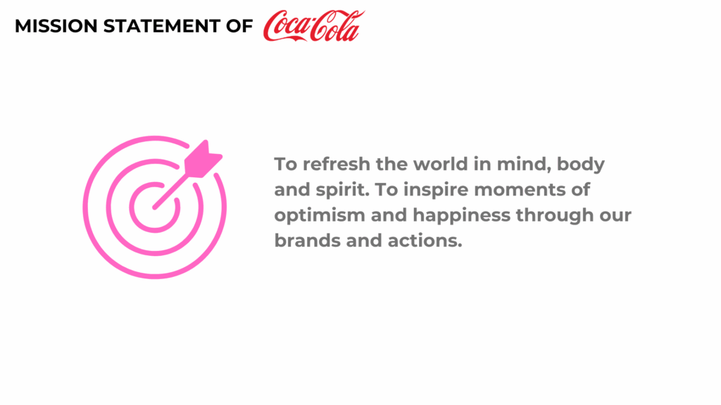 Coca-Cola Mission Statement