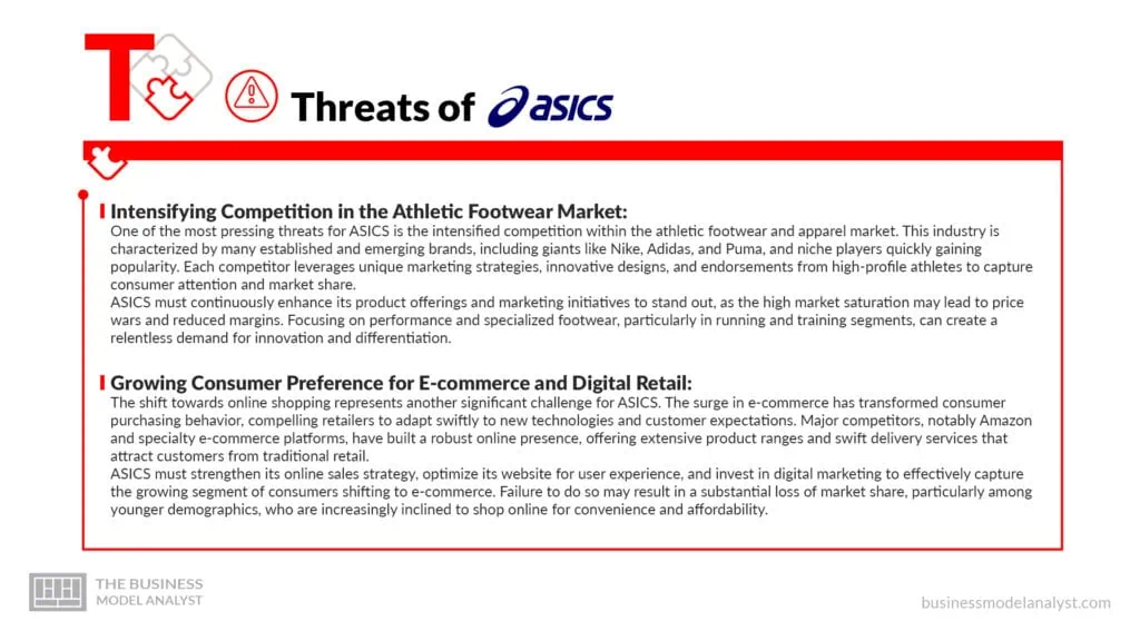 ASICS Threats - ASICS SWOT Analysis