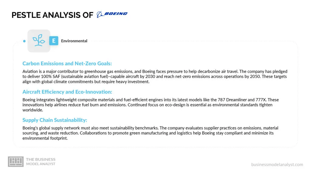 Boeing Environmental Factors - Boeing PESTLE Analysis