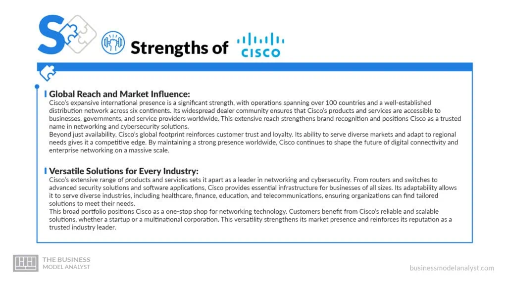 Cisco Strengths - Cisco SWOT Analysis