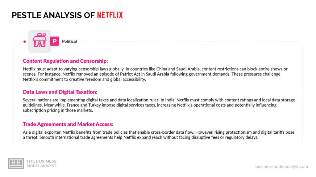 Netflix Political Factors - Netflix PESTLE Analysis